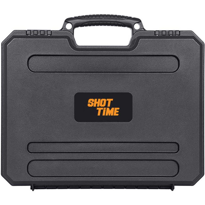 Кейс для пистолетов SHOTTIME 33x28x8.6 см IP65 полипропилен пена чёрный